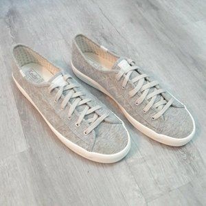 Keds Womens Dream Foam Memory Sneakers #WF60765 Size 11 Light Gray